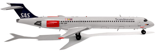 SAS MD-87 SE-DIP | H0 MODELLFLUG | HO MODEL AIRCRAFT | 1:87 FLYMODELL | Foto: 0rvik