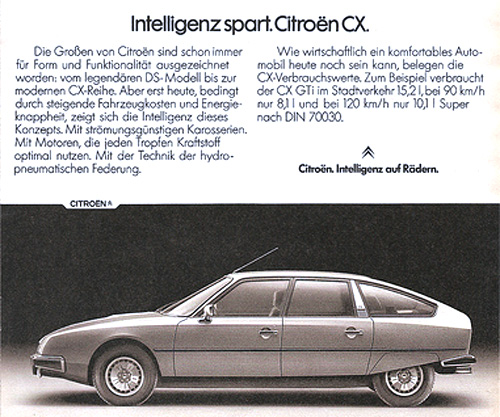 ORIGINALE CITROËN CX | Foto: Citroën