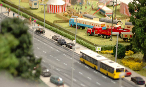 Modell av Berlin - Model Railroad - Modelleisenbahn