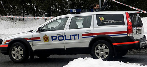 NORSK POLITIBIL | NORWEGISCHEN POLIZEIFAHRZEUGE| NORWEGIAN POLICE CAR| Foto: TV2/Scanpix
