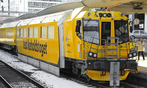 Robel | Wartungszug | Maintenance train | Vedlikeholdstoget | Jernbaneverket | Foto: S.BƖakstad